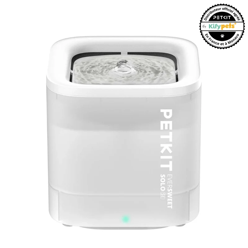 EVERSWEET SOLO CYBERTAIL fontaine a eau pour animaux 1.8L blanc