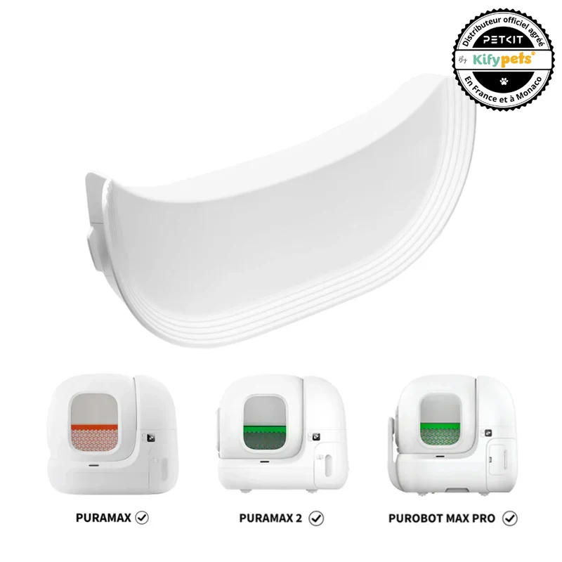 Entrée Surélevée pour Litière PuraMax et Purobot Max Pro