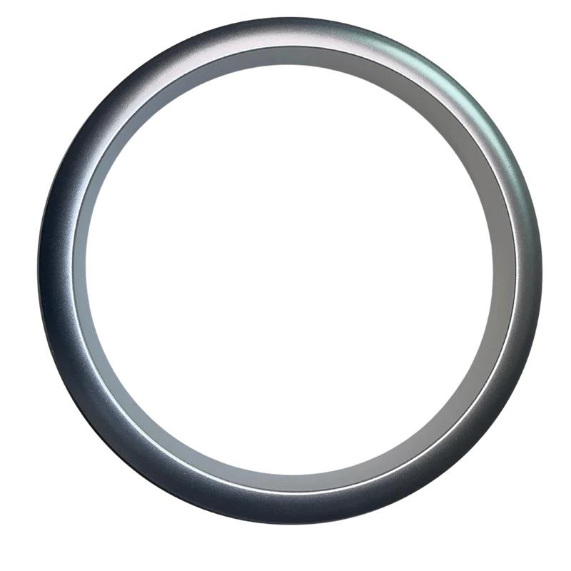 Cercle Gris Métallisé