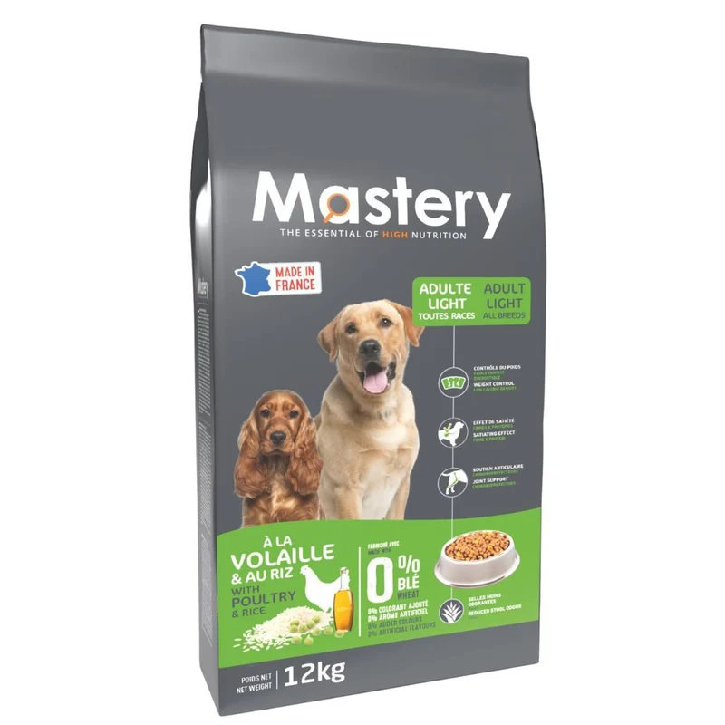 Anti-gaspi Croquettes Mastery Light Chien Adulte Stérilisé