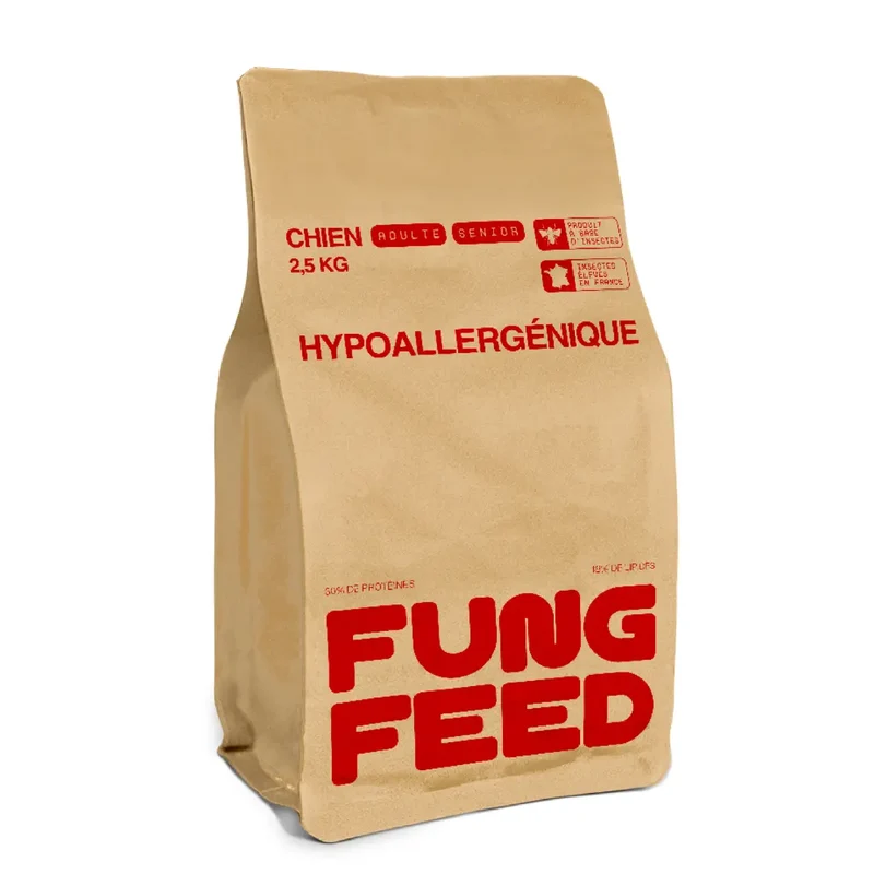 Anti-gaspi Croquettes Hypoallergéniques Fungfeed Chien