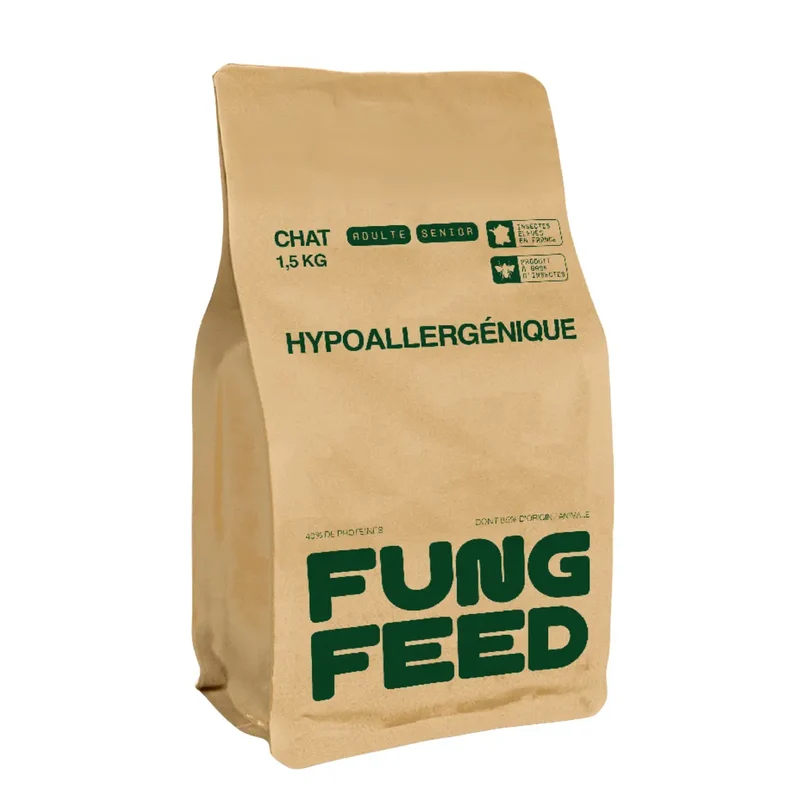 Croquettes Hypoallergénique Fungfeed Chat