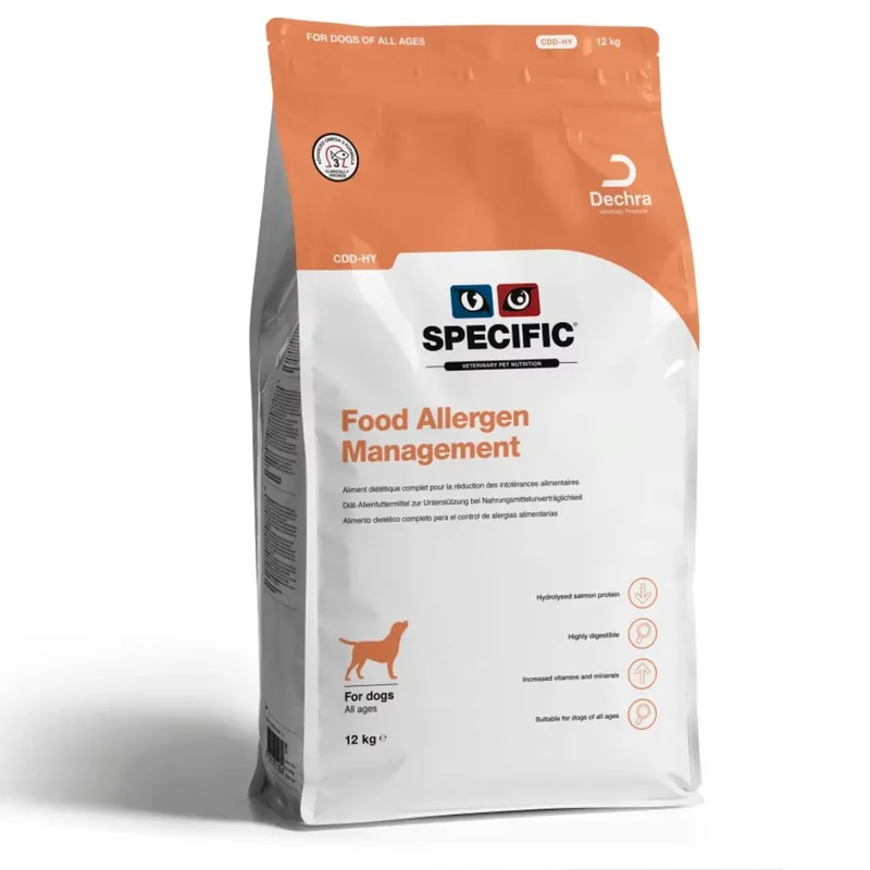 Anti-gaspi Croquettes Chien CDD-HY Food Allergen Management Specific