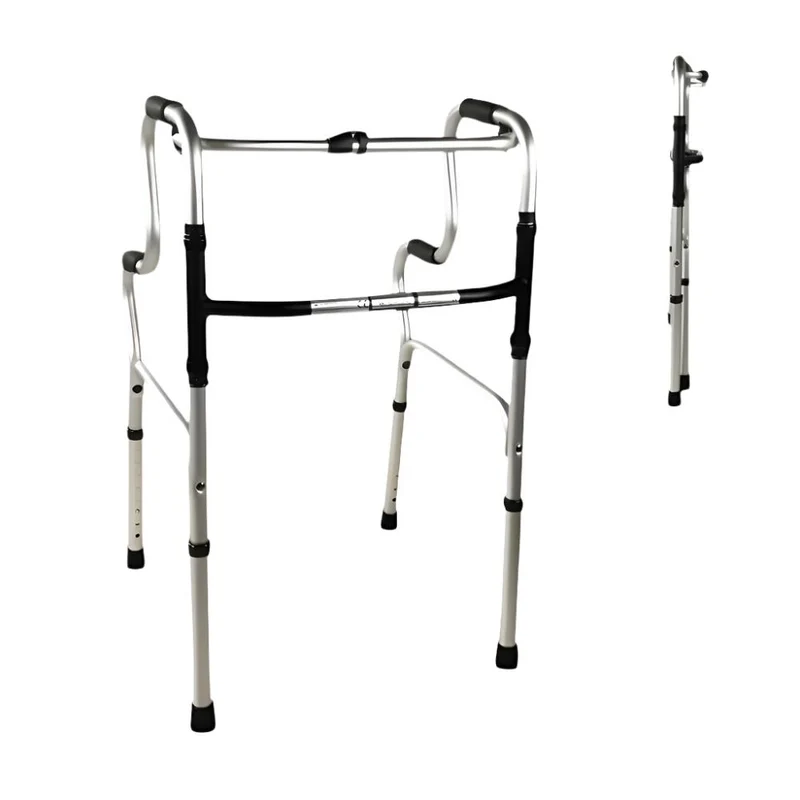Déambulateur sans roues | Pliable | Aluminium | Pórtico | Mobiclinic