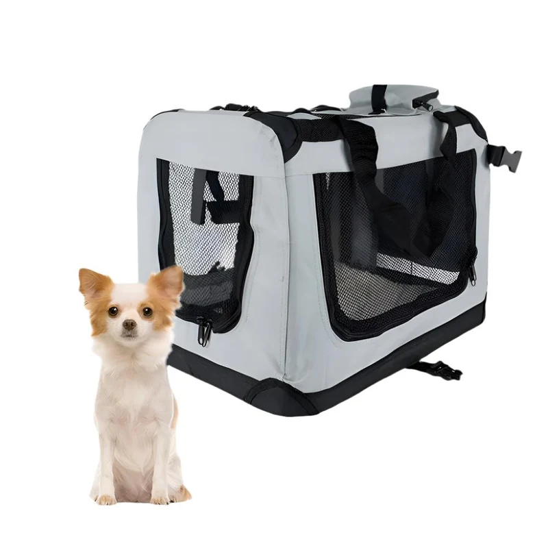 Sac de transport pour animaux | Différentes tailles | Différents poids | Pliable | Gris | Balú | Mobiclinic