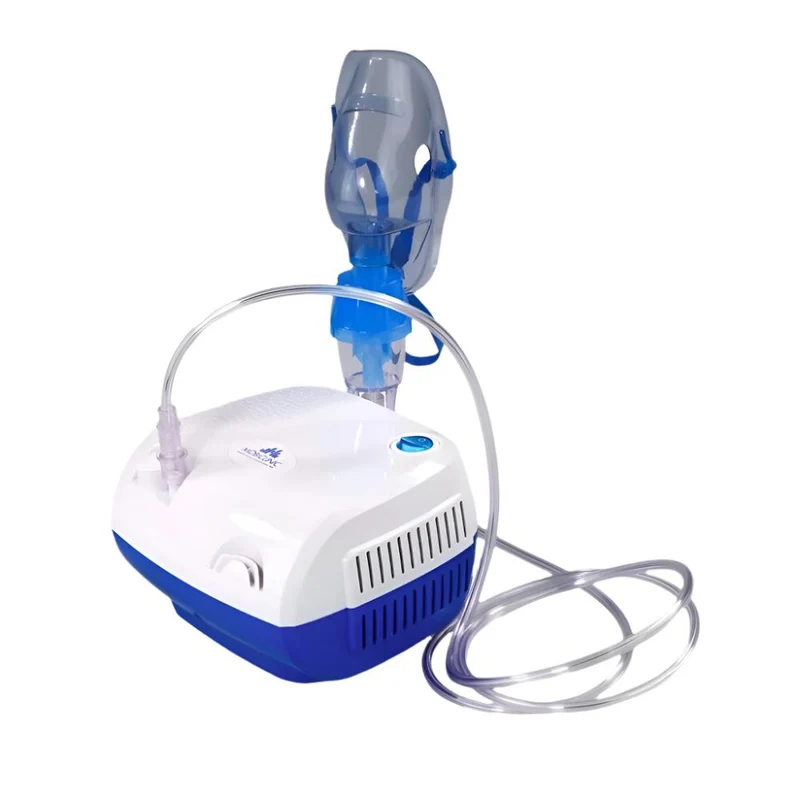 Nébuliseur avec compresseur | Mini | Blanc et Bleu | Neb-2 | Mobiclinic