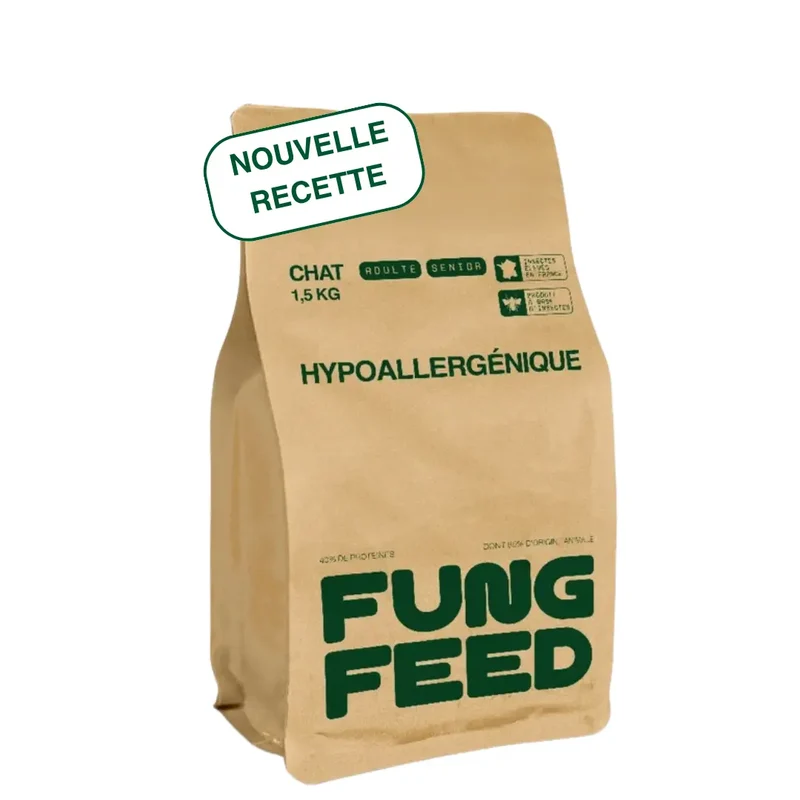 NOUVELLE RECETTE - Croquettes Hypoallergéniques Chat