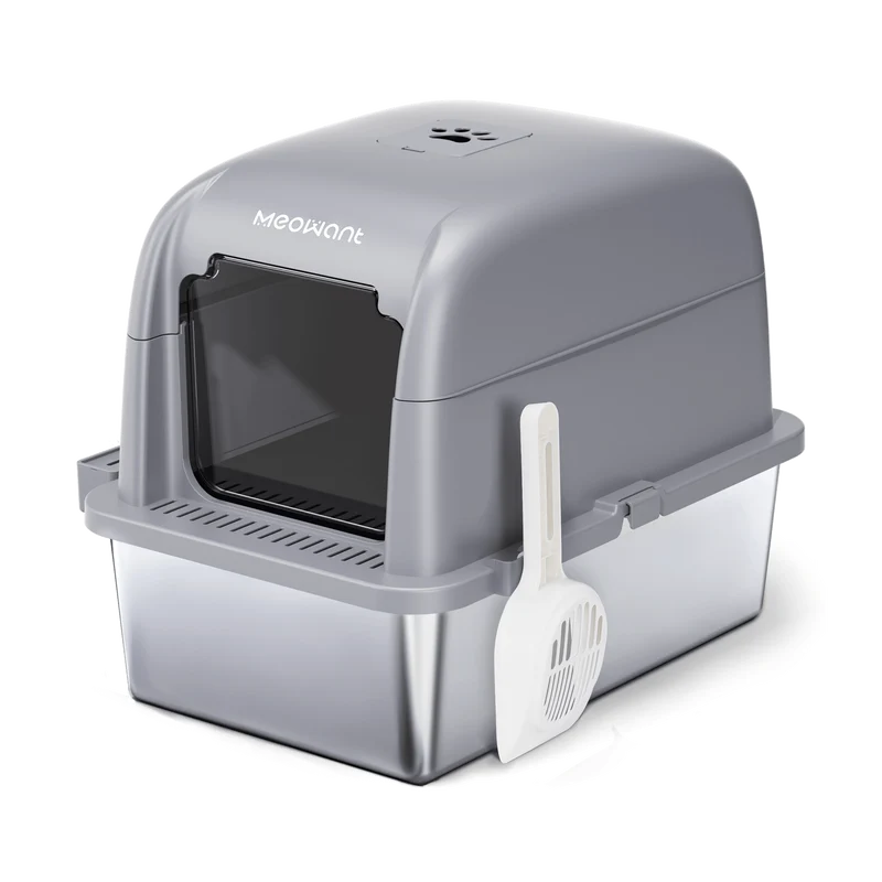 Meowant Stainless Steel Cat Litter Box - LB02