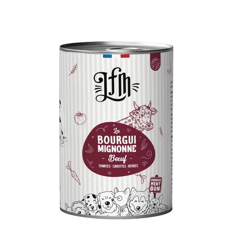 Pâtée Bourguimignonne Chien LFM
