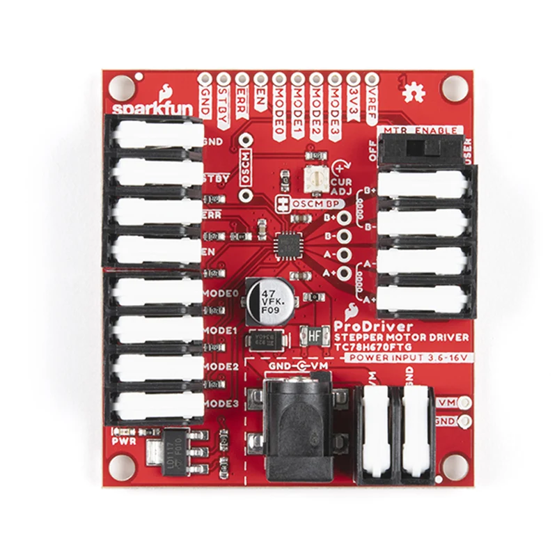 SparkFun ProDriver Stepper Motor Driver (TC78H670FTG)
