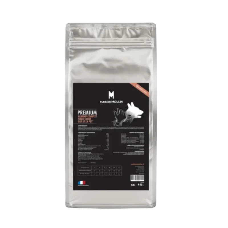Croquettes Premium Saumon Chien Adulte Maison Moulin