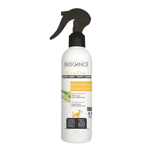 Lotion nettoyante sans rinçage chiot Biogance