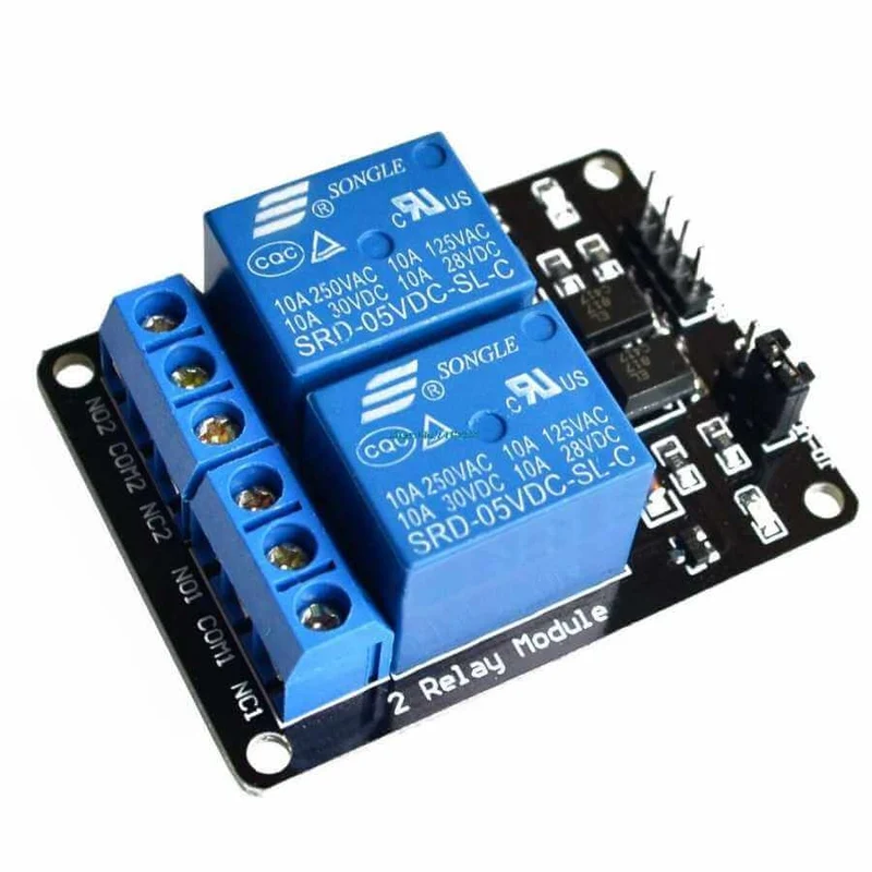 JSumo 5V 2 Channel Relay Board