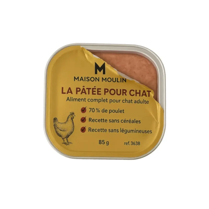 Pâtée au poulet Chat Maison Moulin