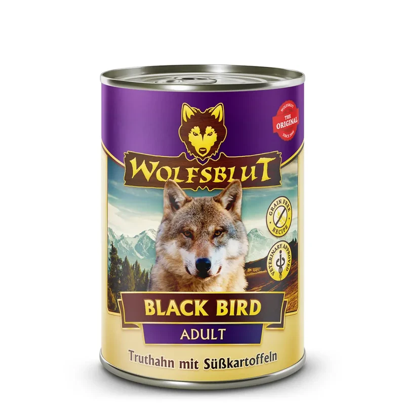 Pâtée chien Wolfsblut - Black Bird Adult