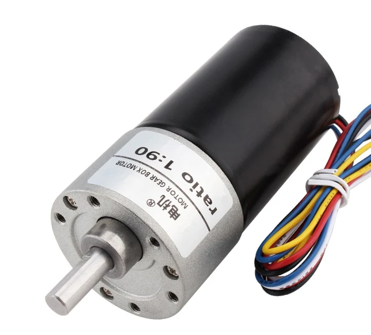 36D Long life brushless DC geared motor, 12V 15RPM