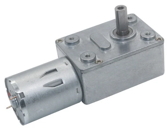 6V 18RPM Reversible High torque Worm Gear DC Motor