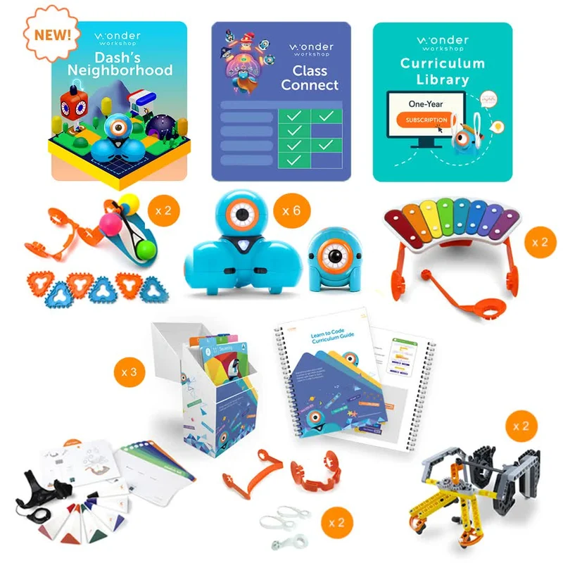K–5 Classroom Dash and Dot Pack with Class Connect