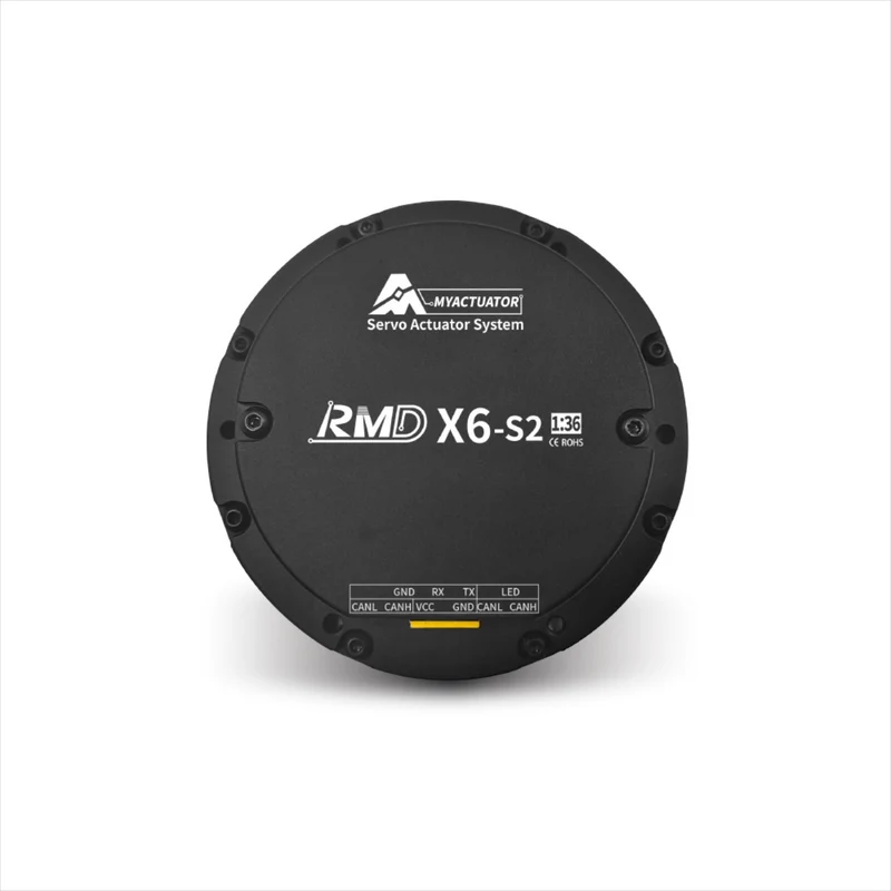 MY ACTUATOR RMD-X6 S2 Brushless DC Gear Servo Motor 1:36, CAN BUS
