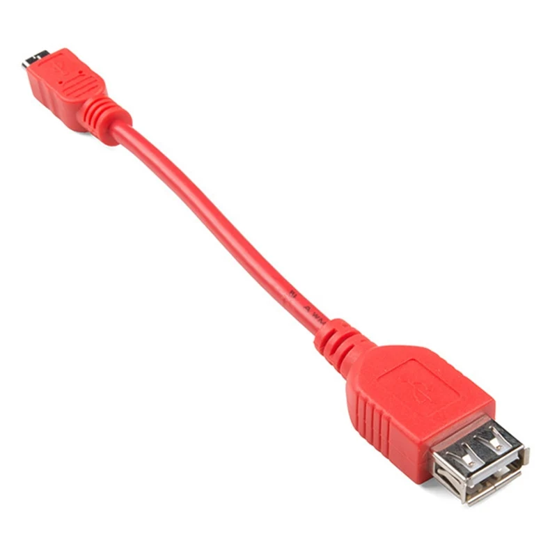 5" USB OTG Cable - Female A to Micro B