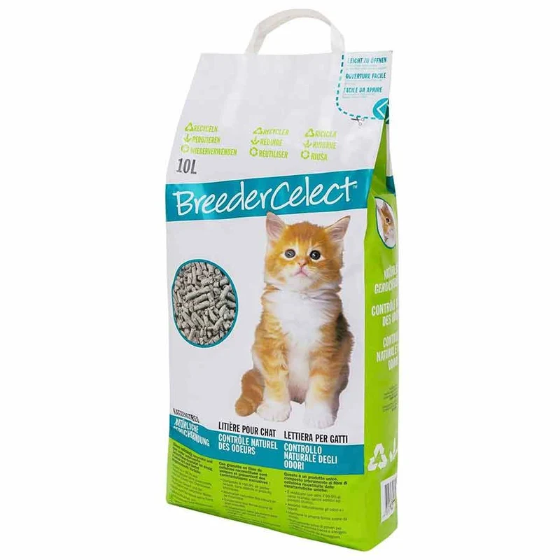 Breeder Celect - Litière en Papier Recyclé Compostable