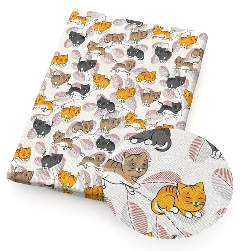 Tissu Motifs Chats