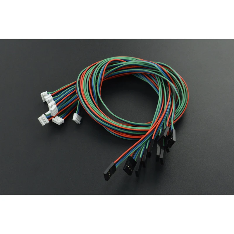 DFRobot 50cm Gravity 4Pin I2C/UART Sensor Cable for Arduino (10x)