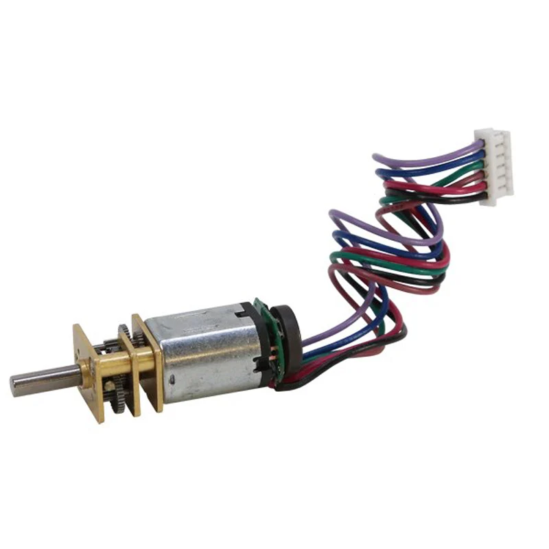Premium N20 Gear Motor 100:1 Ratio, 270 RPM, w/ Encoder