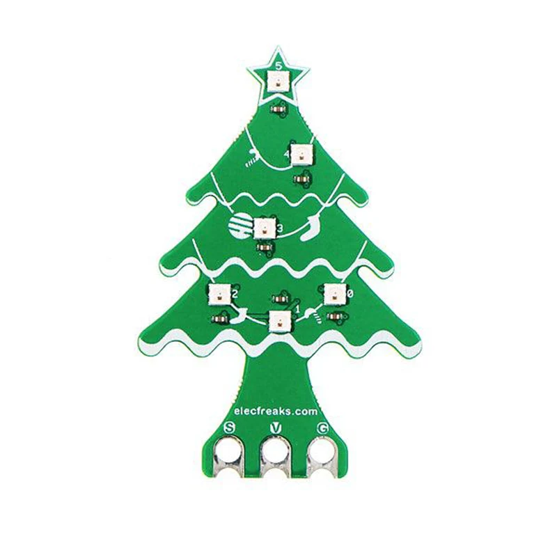 ElecFreaks Christmas Tree Rainbow LED for micro:bit