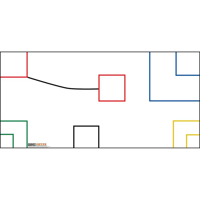 4H Robotics Challenge Mat w/ Guide (FLL Size)