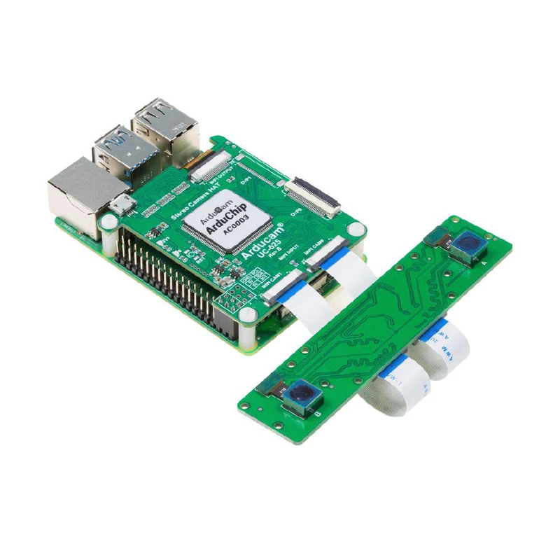 ArduCam 5MP Synchronized Stereo Camera Bundle Kit for Raspberry Pi