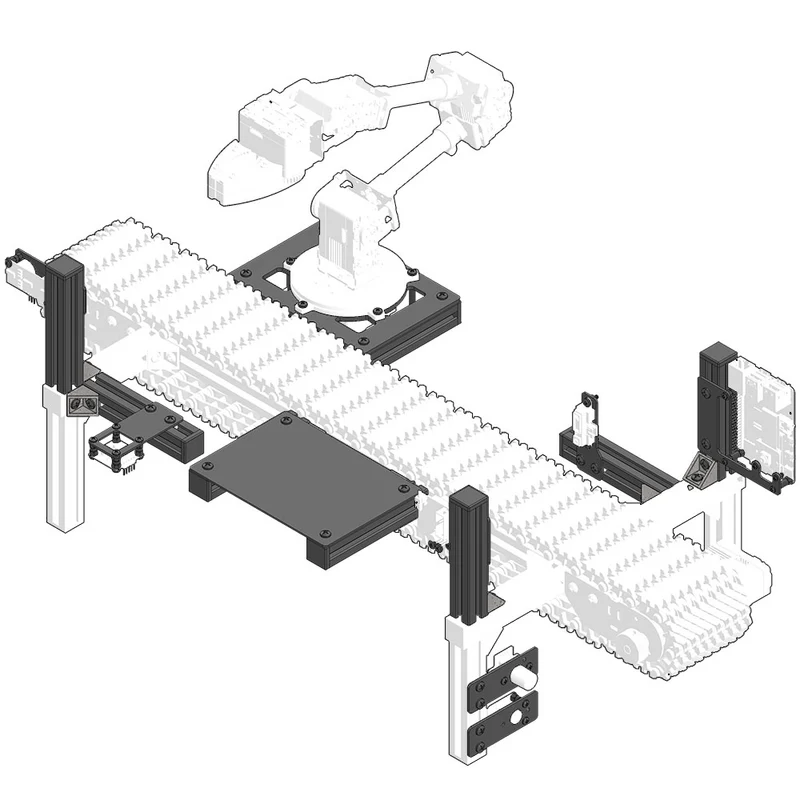 Lynxmotion (LSS) - Conveyor HD Accessory Pack