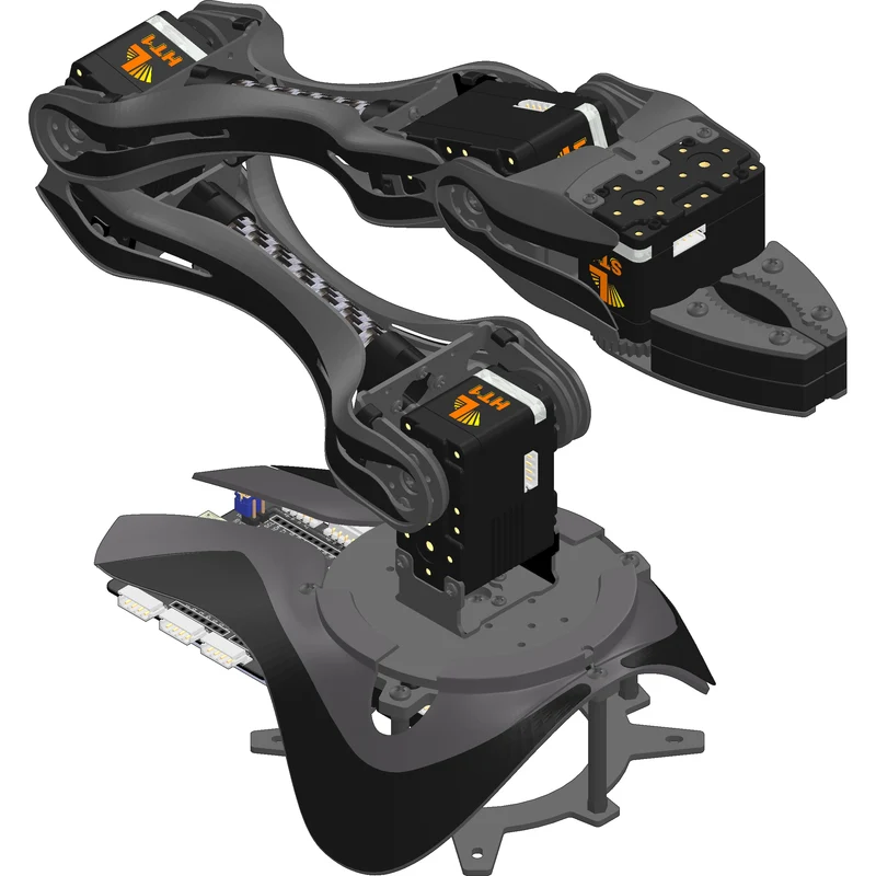 Lynxmotion (LSS) - 4 DoF Arm Black Shell Kit