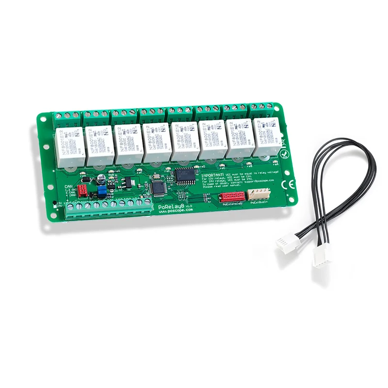 24V CAN Relay Board PoRelay8