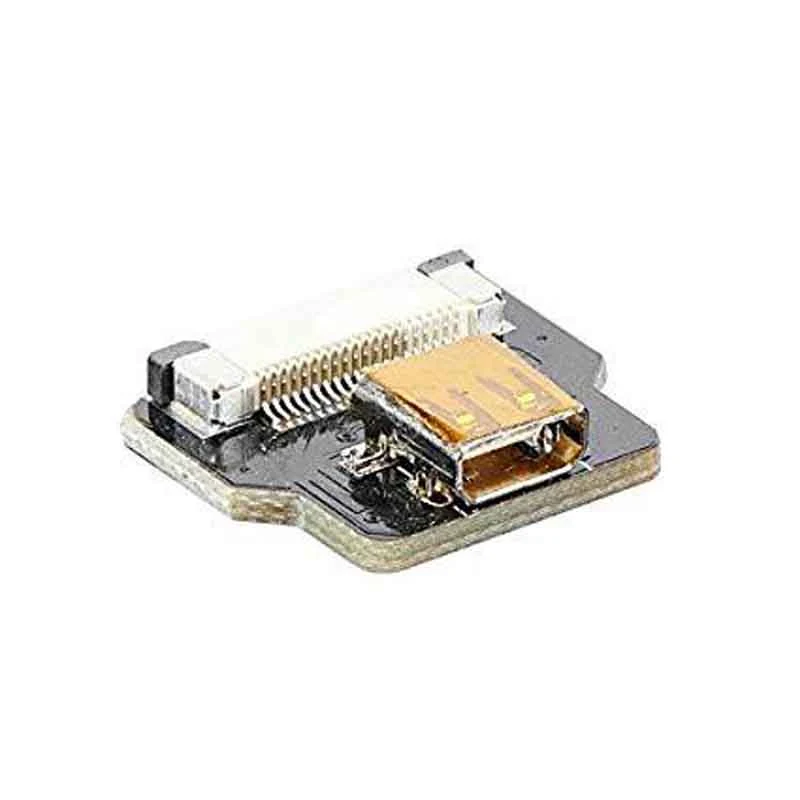 Straight Micro HDMI Socket Adapter