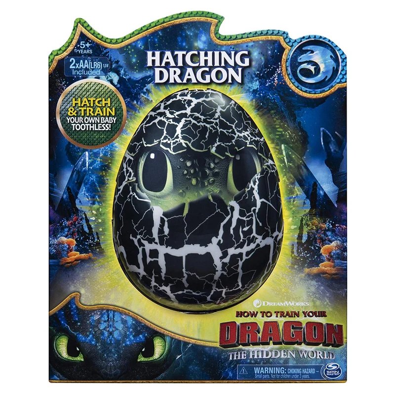 Dreamworks Dragons Hatching Toothless Interactive Baby Dragon