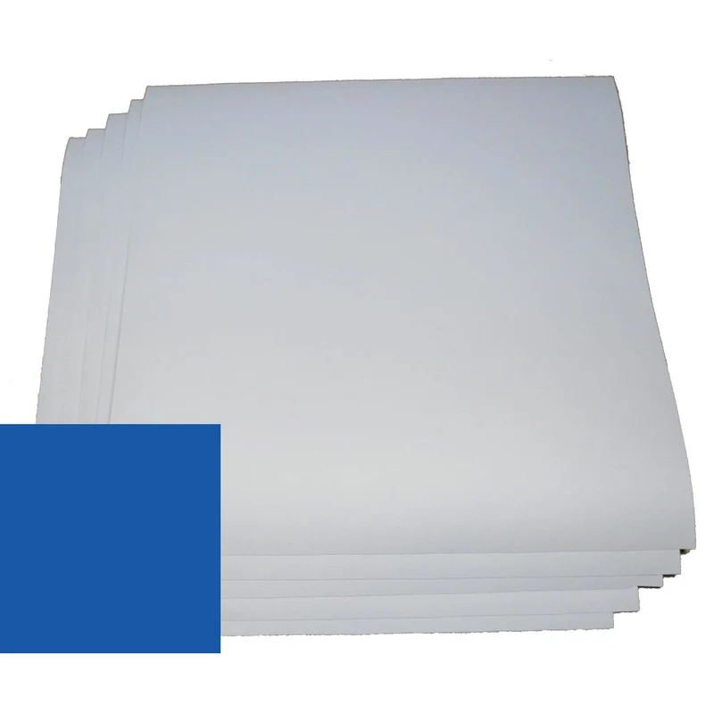 Blue Permanent Adhesive Vinyl Sheet 12" x 24" (5pk)
