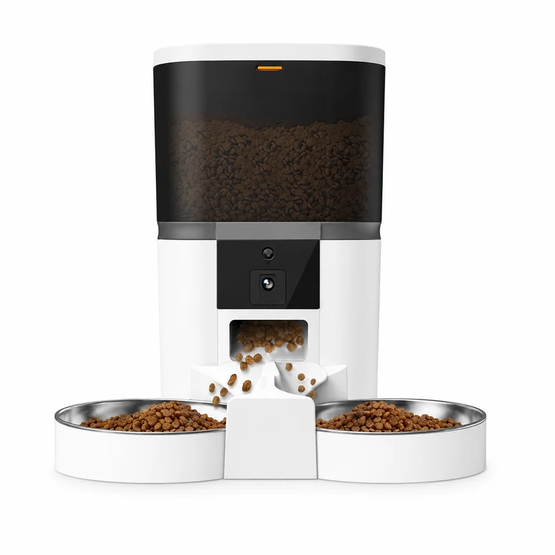 Distributeur Automatique 4L avec Caméra Wi-Fi – Simple ou Double Gamelle