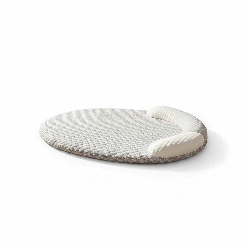 Tapis Rafraîchissant Mousse Mémoire – Soutien Cervical & Articulaire pour Chat & Chien Senior