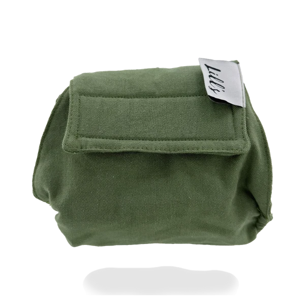 Culotte lavable en coton bio pour chien mâle – Lill’s