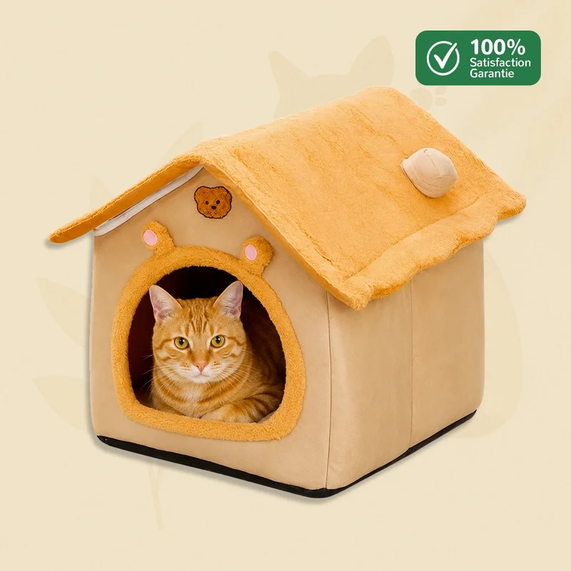 CozyCoon - Maison Cocon Douce et Anti-Stress pour Chat