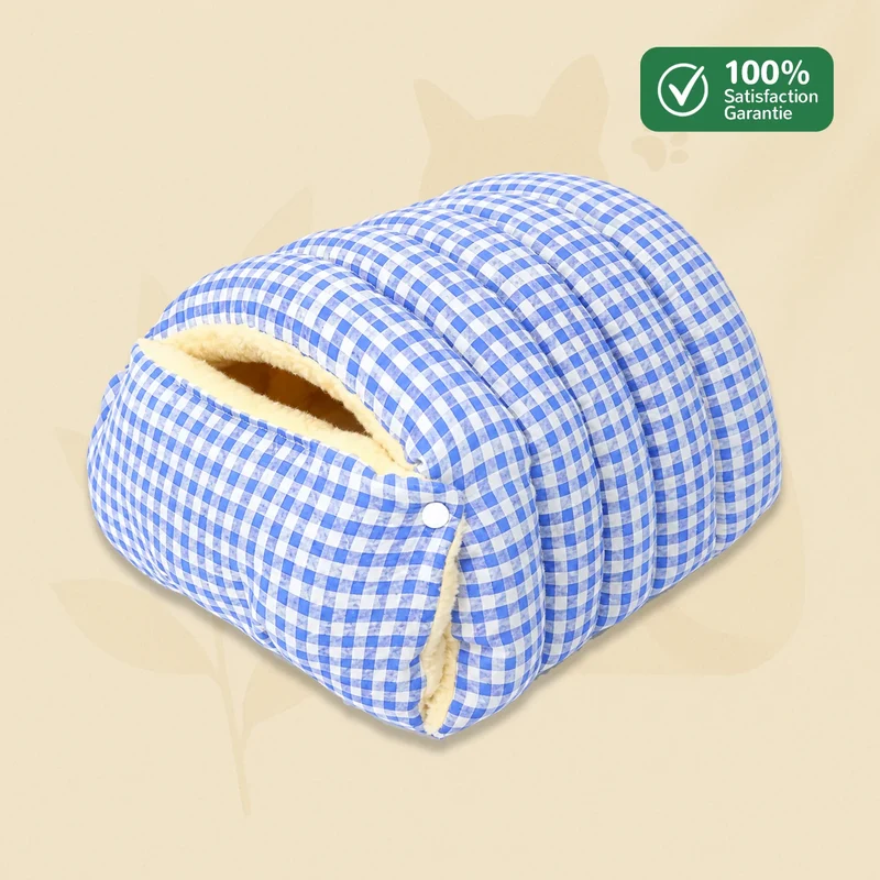 CosyNest - Niche pour Chat Grotte Douillette Anti-Stress