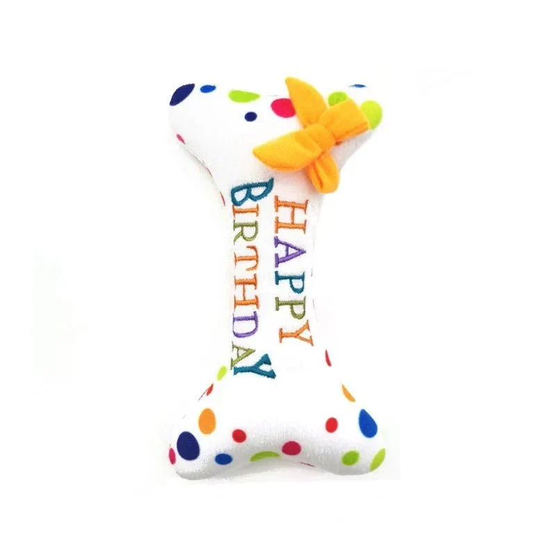 Jouet peluche anniversaire chien | Oscar et Plume