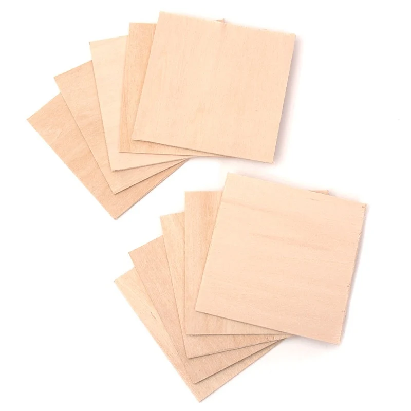 SnapMaker Blank Wood Squares (10pk)