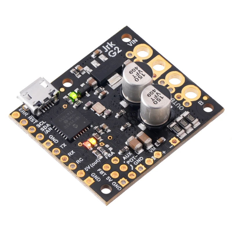 Pololu Jrk G2 19A 6.5-30V USB Motor Controller with Feedback