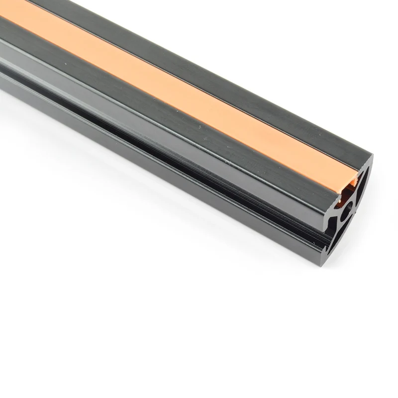 Plastic Insert for 20mm Extrusions, 500mm (Orange)