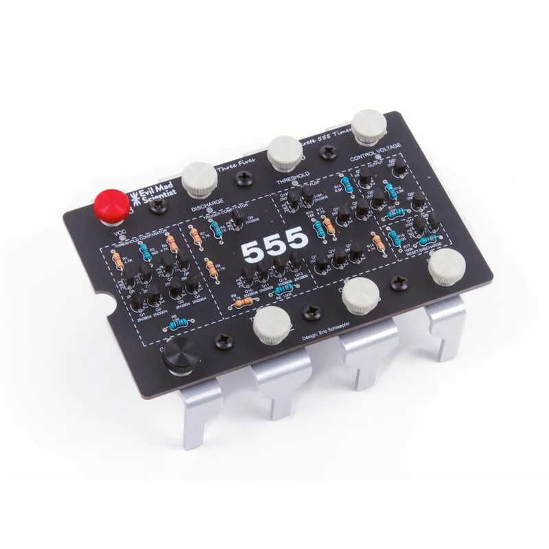"The Three Fives" Discrete 555 Timer Soldering Kit
