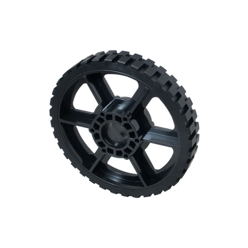 6" HiGrip Rubber Wheel (Black)