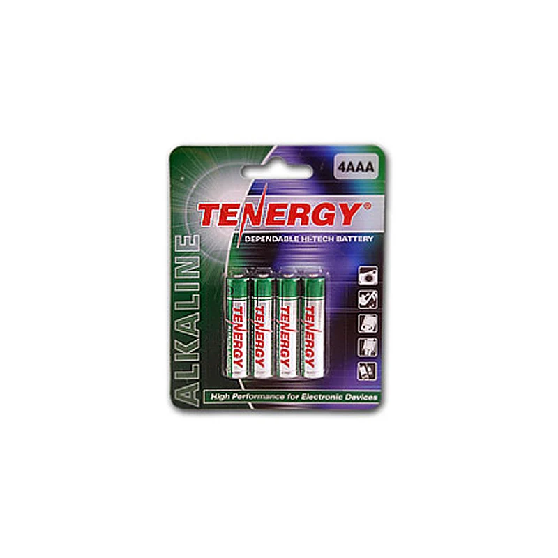 Tenergy 1.5V Alkaline AAA Batteries (4 pack)