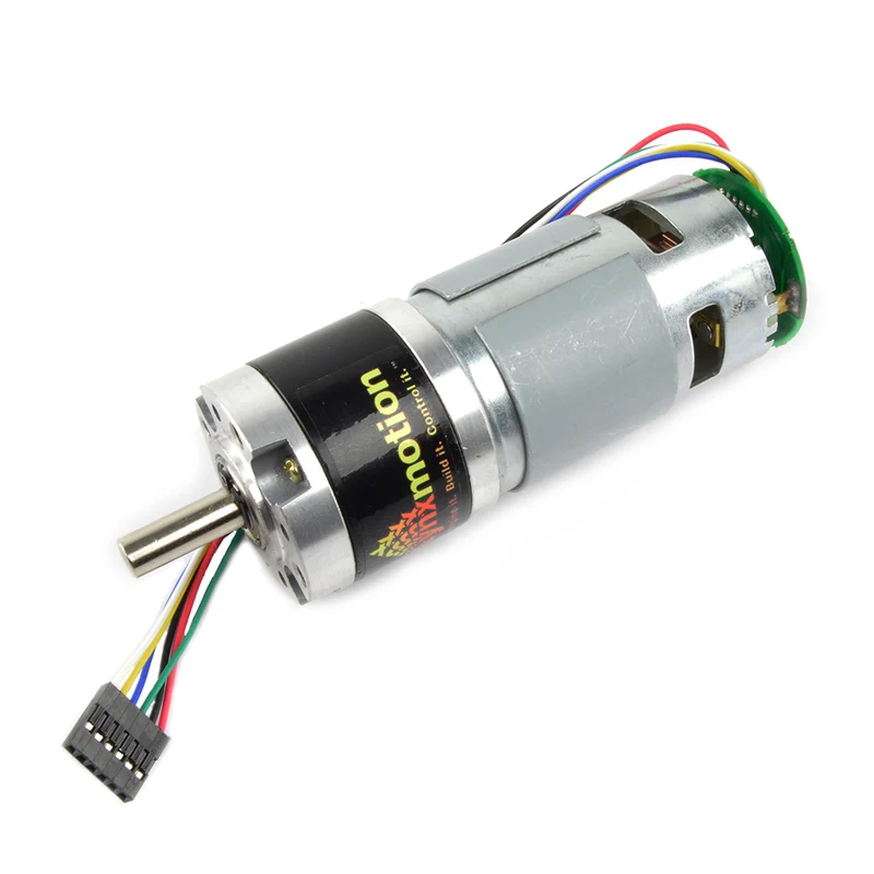 Lynxmotion 12V 90 rpm 99.11oz-in 1:26.9 Brushed DC Gear Motor w/ Encoder